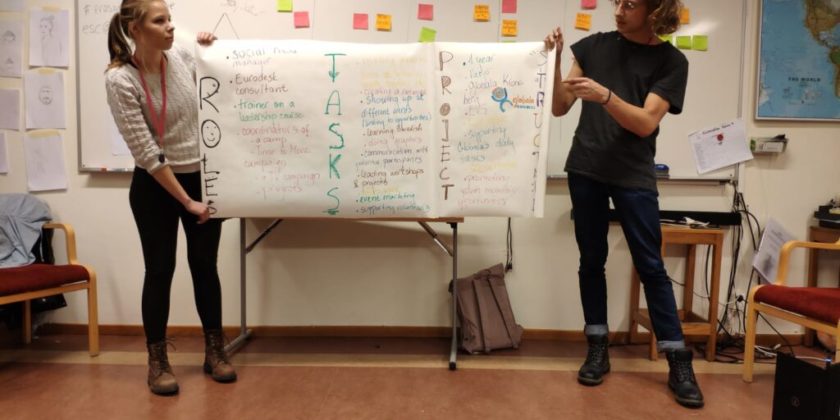 Training program for Youth Volunteers and European Organizations in Management and Professional Competences