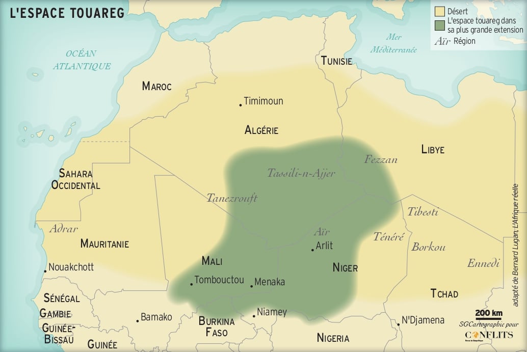 Rebeliones tuareg y desestabilización del Estado en Malí