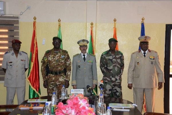 Traslado del cuartel general del G5 Sahel a Bamako: Los jefes de Estado Mayor de los países miembros se reúnen en Niamey