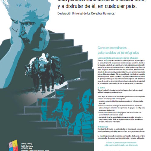 Training on psycho-social needs of refugees