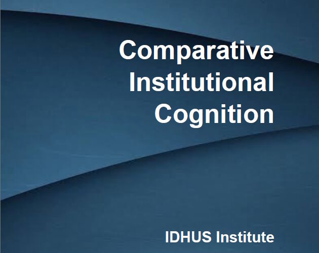 WP-H-L01-001 – Comparative Institutional Cognition