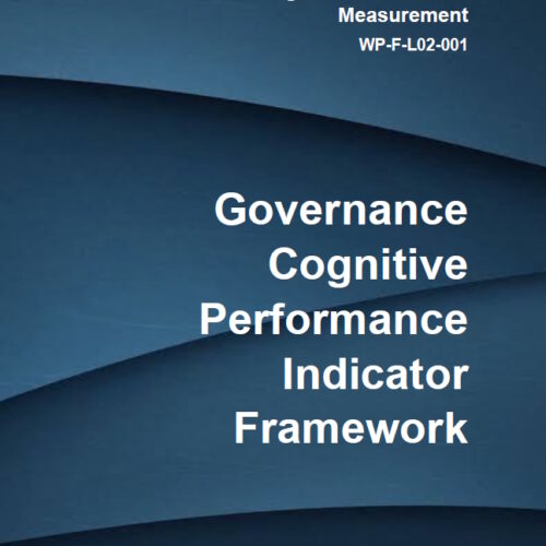 WP-F-L02-001 — Governance Cognitive Performance Indicator Framework